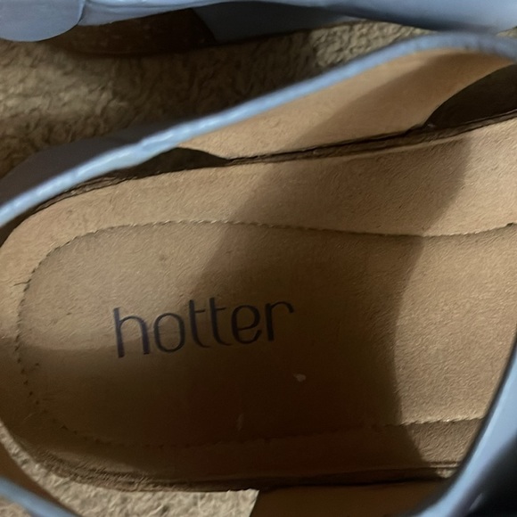 Hotter Light Blue Buckle Sandals Women's Size US 9 - Picture 9 of 11